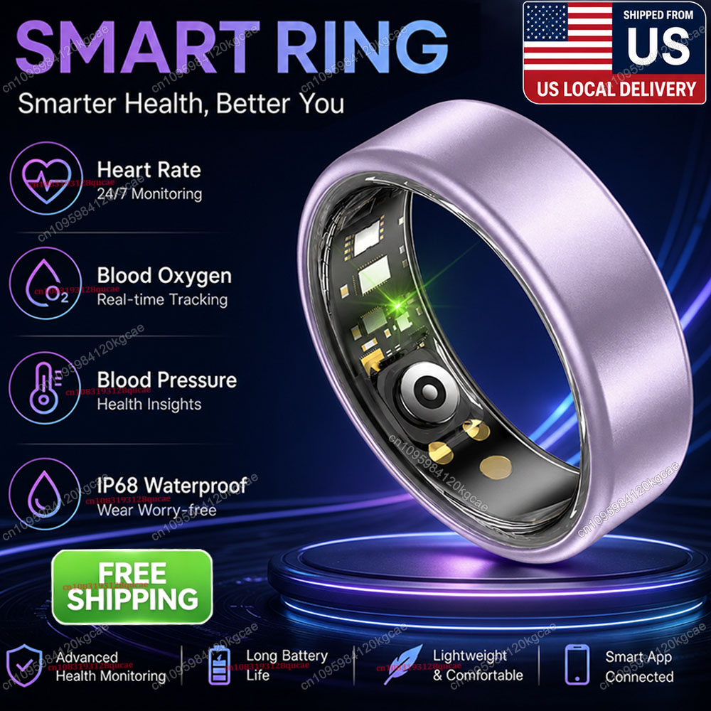 Young Men'S Accessories - Smart Ring Heart Rate Blood Oxygen