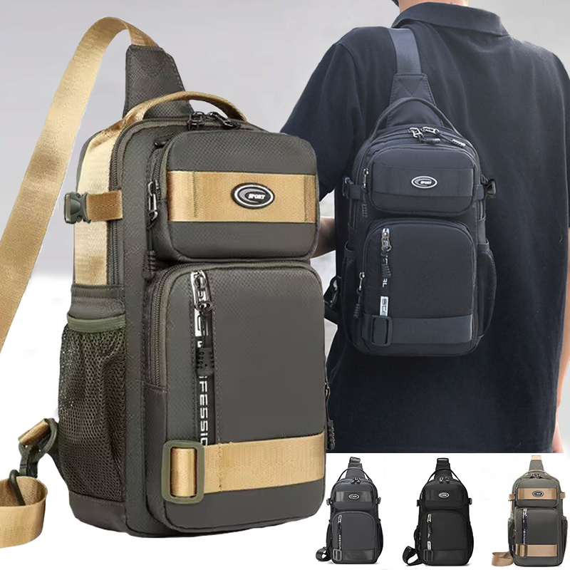 Men'S Accessories Backpack - Riding Backpack for Men, Men's Chest