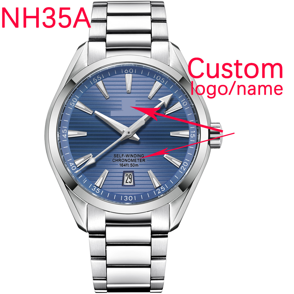 Young Men'S Accessories - Luxury NH35 Movt Custom Logo 41mm