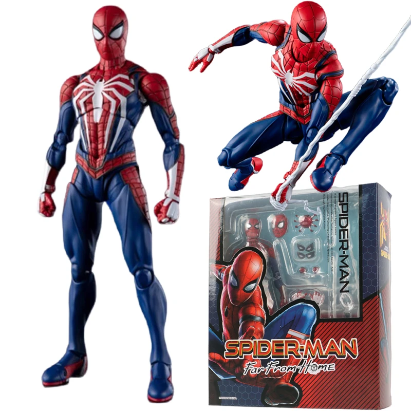 Hot PS4 Spider Hero Figure Ave - Men Accessories For Suit 评论和价格