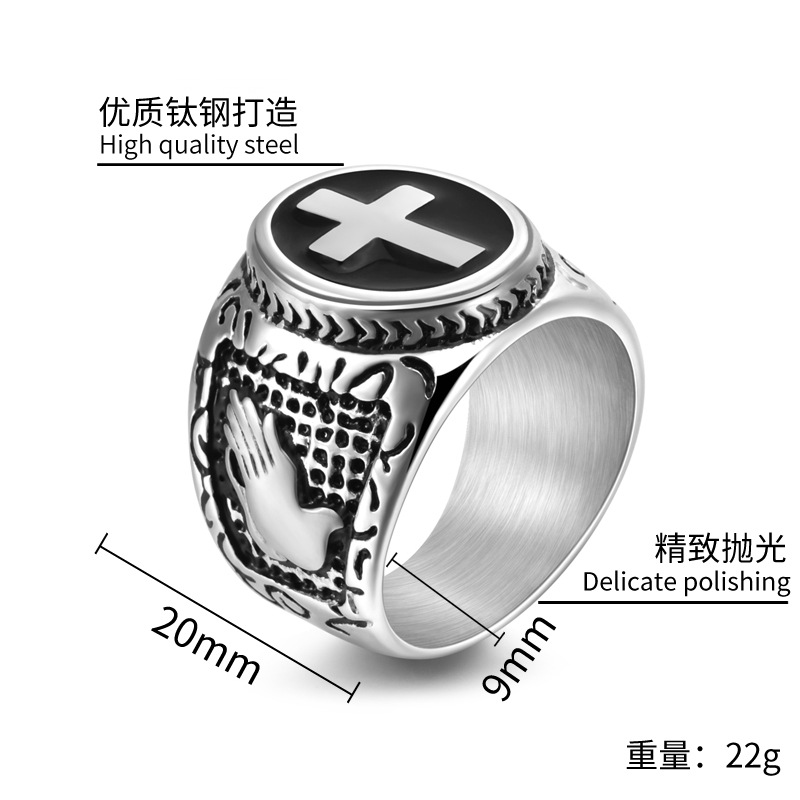 Praying Hands Cross Jesus Amul - Men'S Accessories Hand Bands 评论和价格