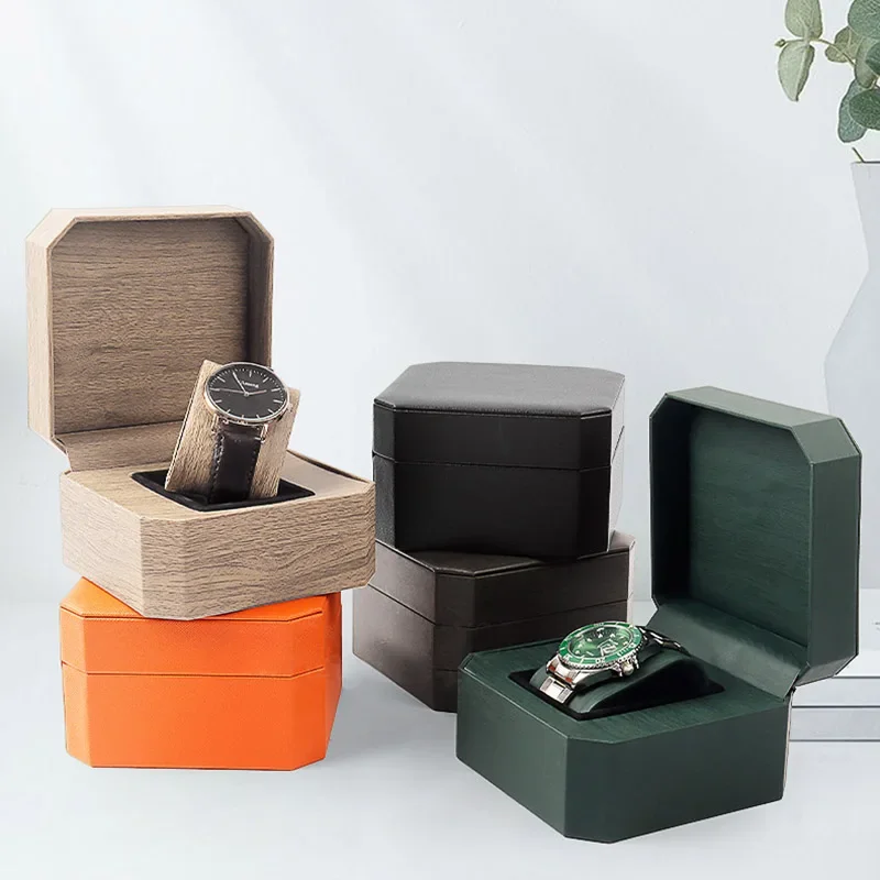 Watch Storage Box PU Single Wa - Men Accessories Organiser 评论和价格
