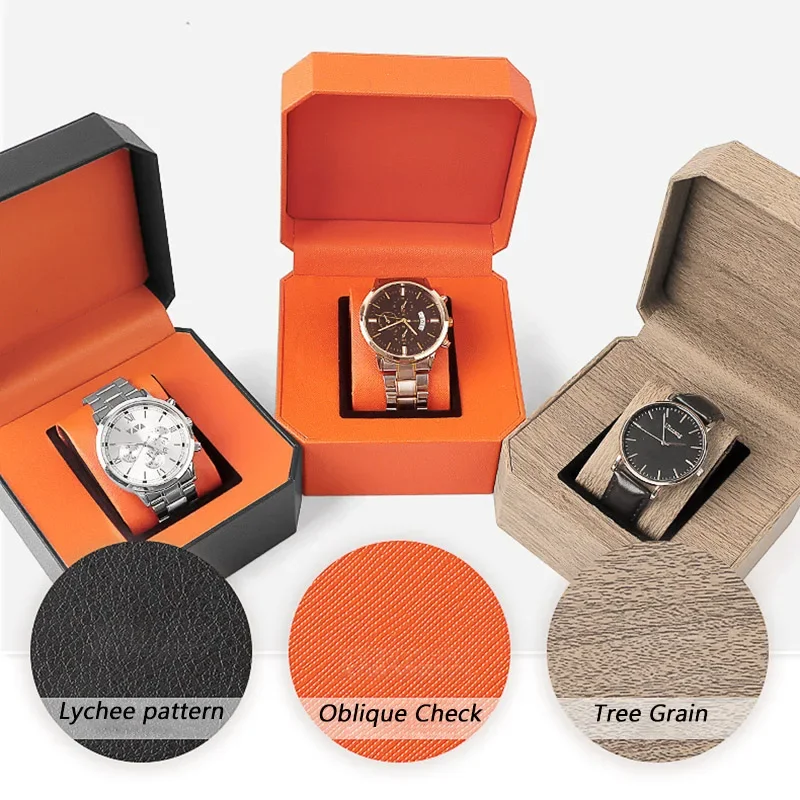 Watch Storage Box PU Single Wa - Men Accessories Organiser 评论和价格