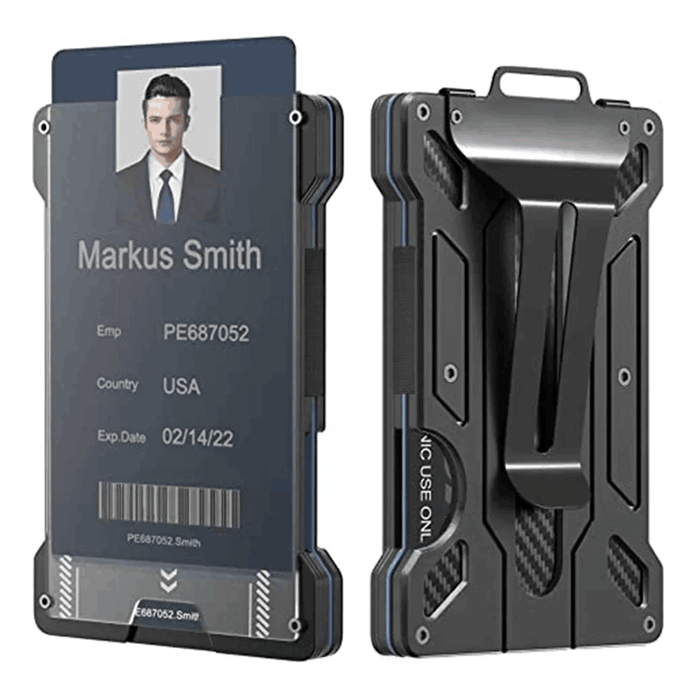 Business Card Holder Visit Car - Money Clip Slim 评论和价格