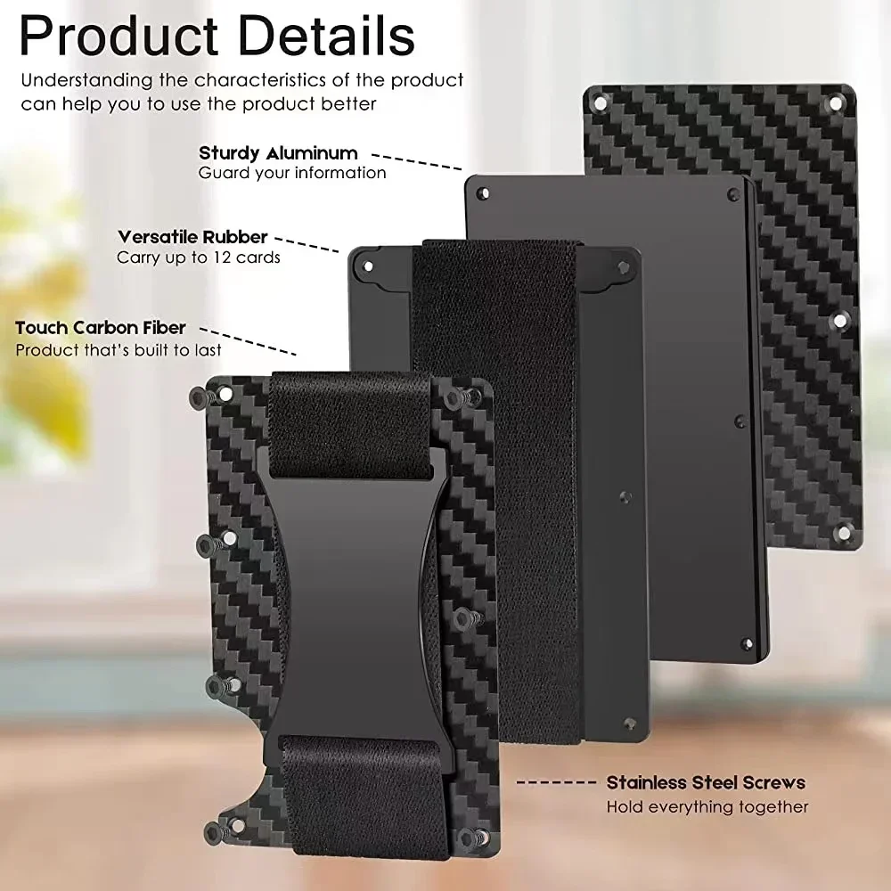 Business Card Holder Visit Car - Money Clip Slim 评论和价格
