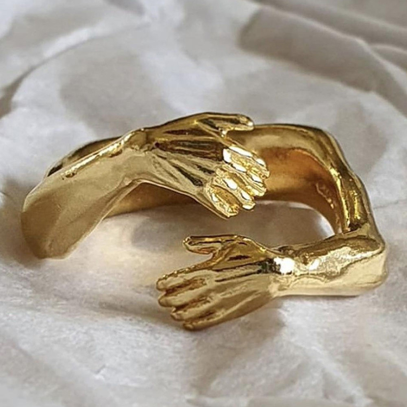 Vintage Love Hugging Hands Ope - Men'S Accessories Hand Bands 评论和价格