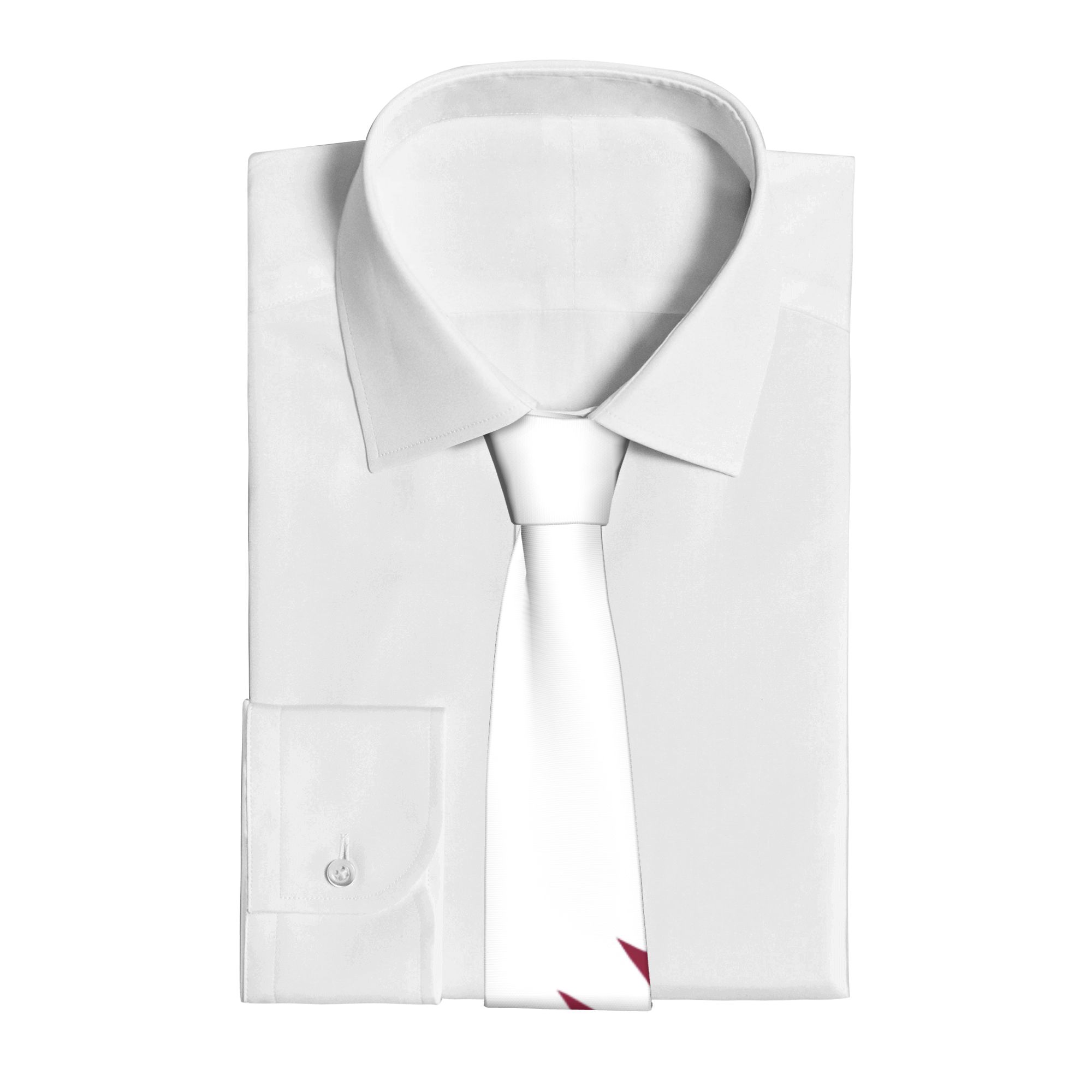 Mens Tie Qatar Flag Emblem Nec - Men Accessories Qatar 评论和价格