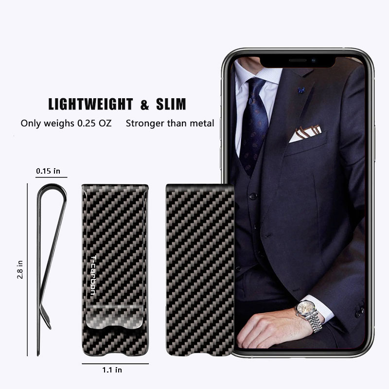 Carbon Fiber Money Clip for Ca - Money Clip Slim 评论和价格