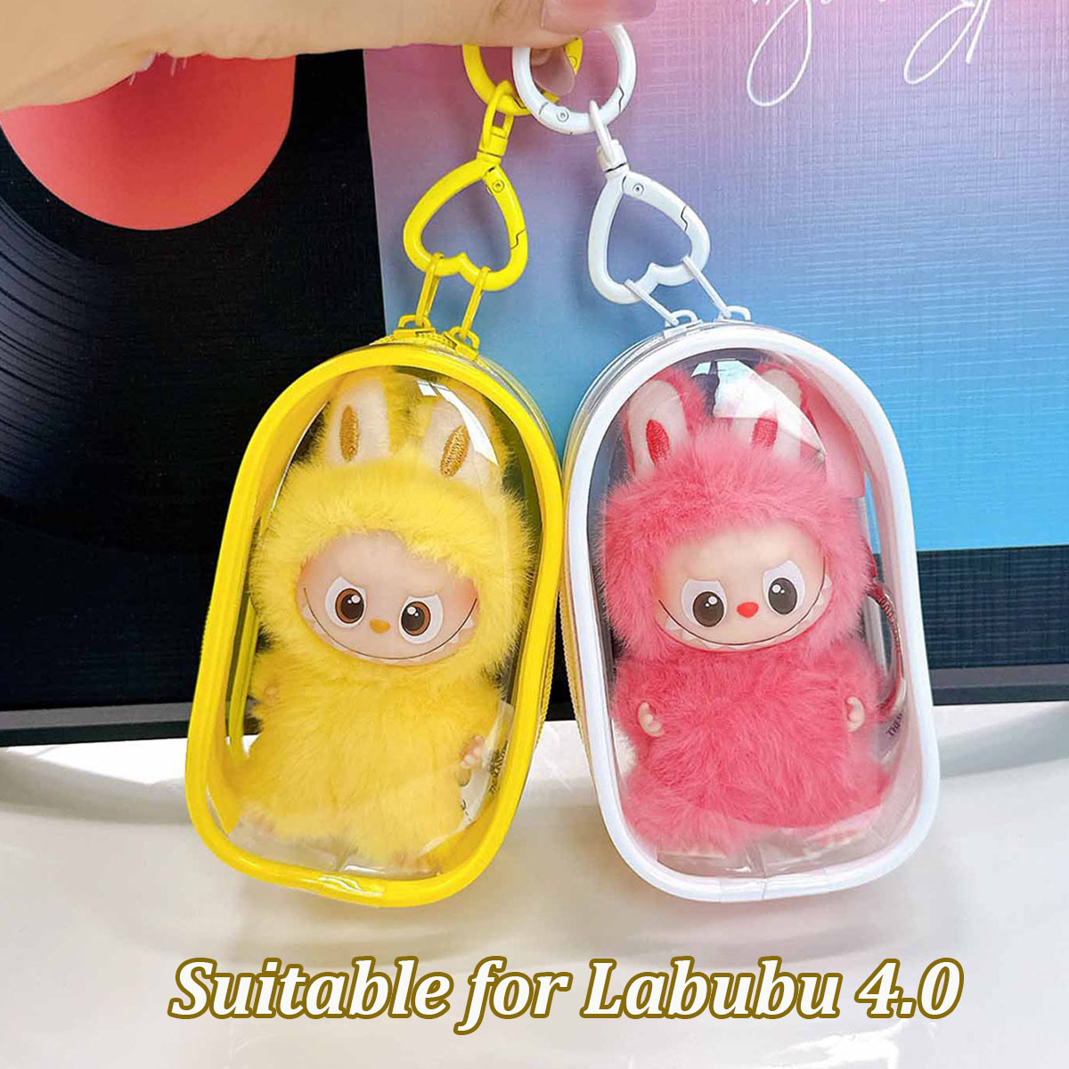 For Mini Labubu Protector Case - Men Accessories Organiser 评论和价格