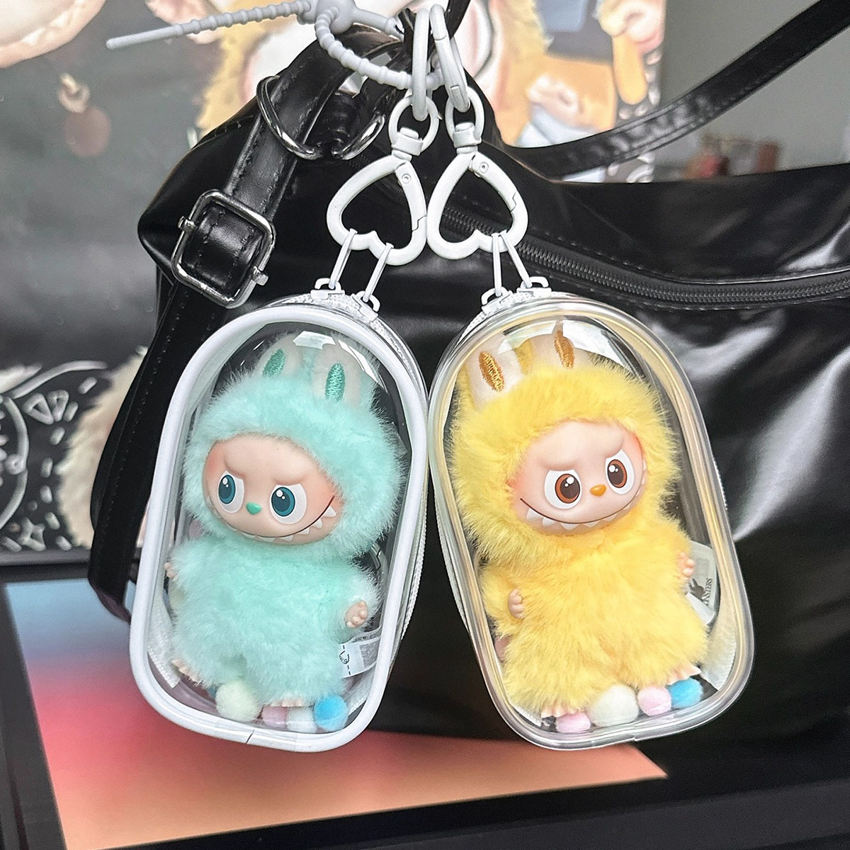 For Mini Labubu Protector Case - Men Accessories Organiser 评论和价格