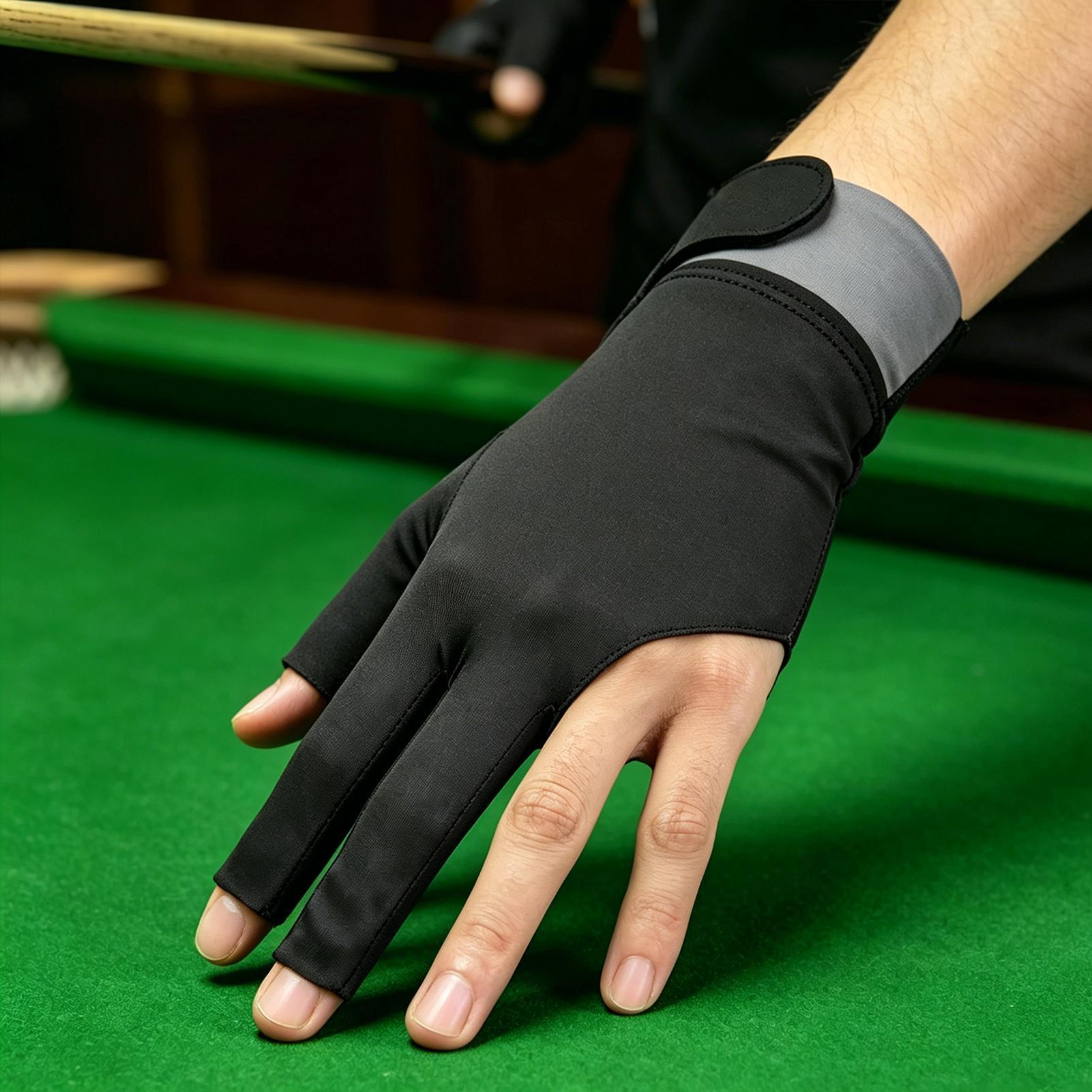 Pool Glove Left Hand 3-Finger  - Men Accessories Hand 评论和价格