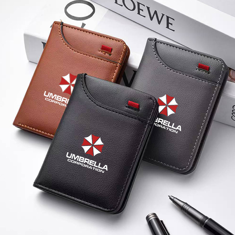 Leather Ultra-thin Mini PU Car - Men Accessories Organiser 评论和价格