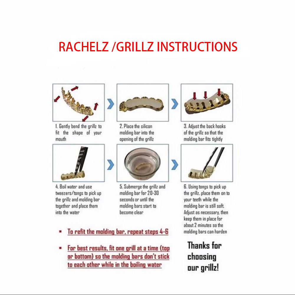 RACHELZ Hip Hop 10/10 Iced Out - Men'S Accessories For Christmas 评论和价格