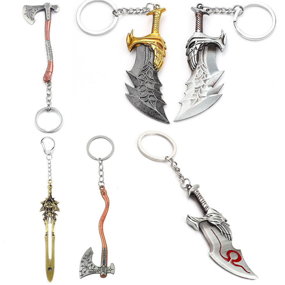 God of War 4 Kratos Sword Keyc - Men Accessories Necklace 评论和价格