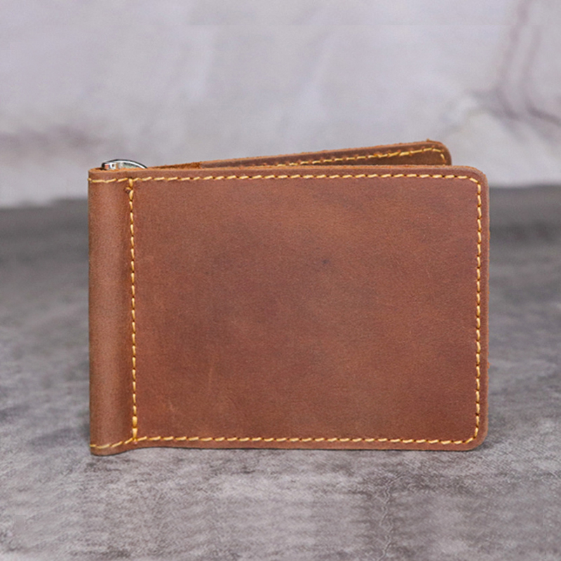 Handmade Genuine Leather Money - Money Clip Slim 评论和价格