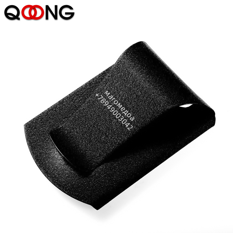 QOONG Custom Lettering Stainle - Money Clip Slim 评论和价格