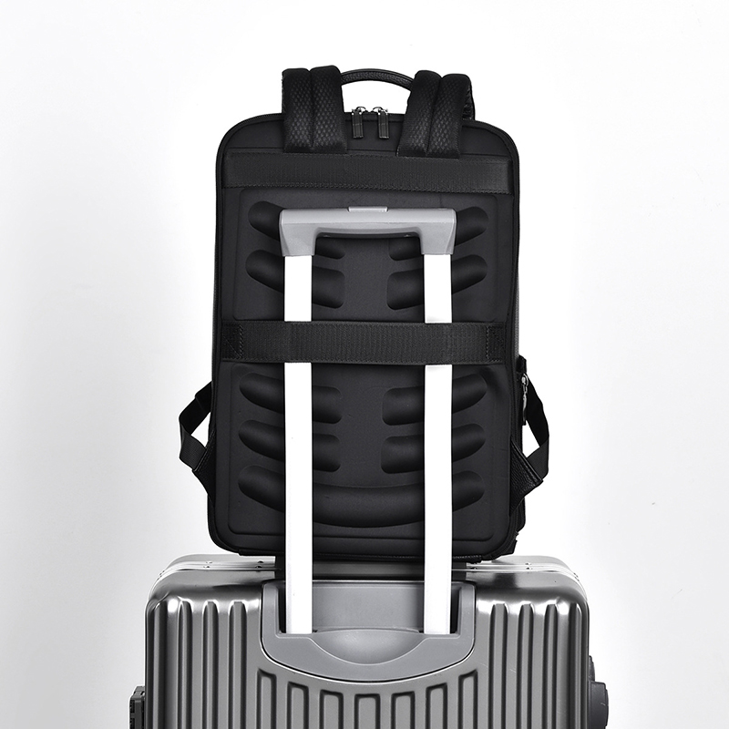 PU Leather Men's Backpack USB  - Men'S Accessories Backpack 评论和价格