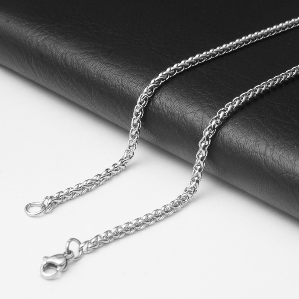 3MM Thick STAINLESS STEEL TWIS - Men Accessories Singapore 评论和价格