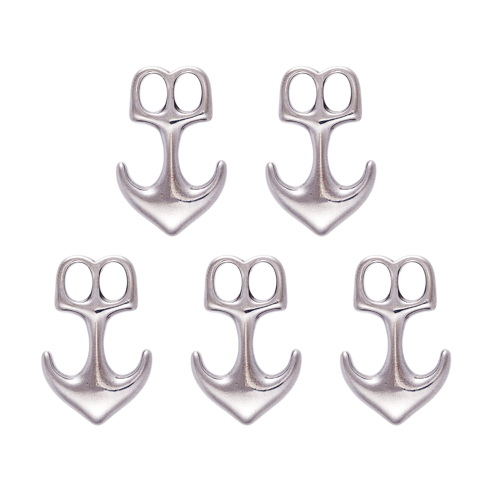 5pcs Anchor Hook Clasps 304 St - Men Accessories Hand 评论和价格