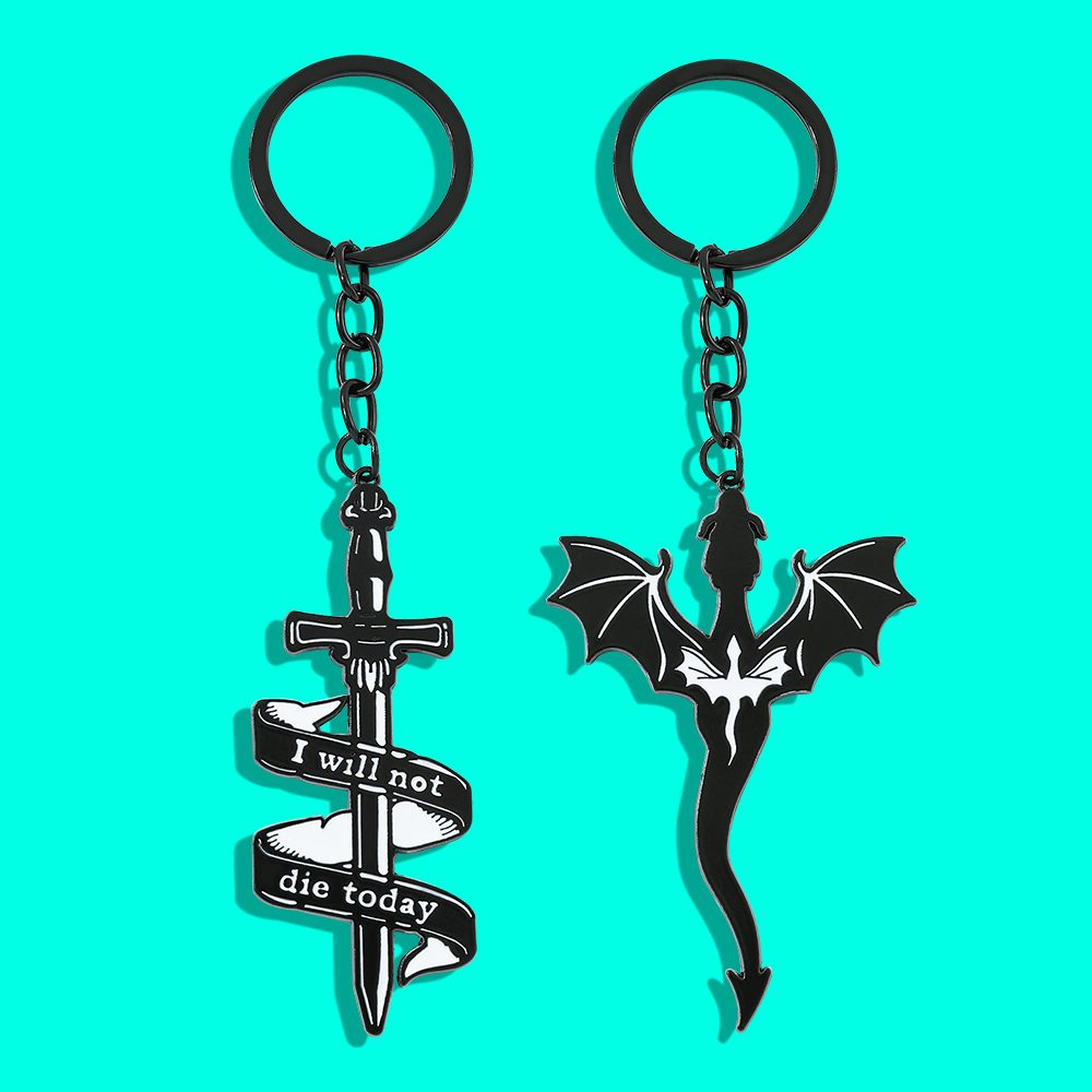 Fourth Wing Black Dragon Keych - Men Accessories Hand 评论和价格