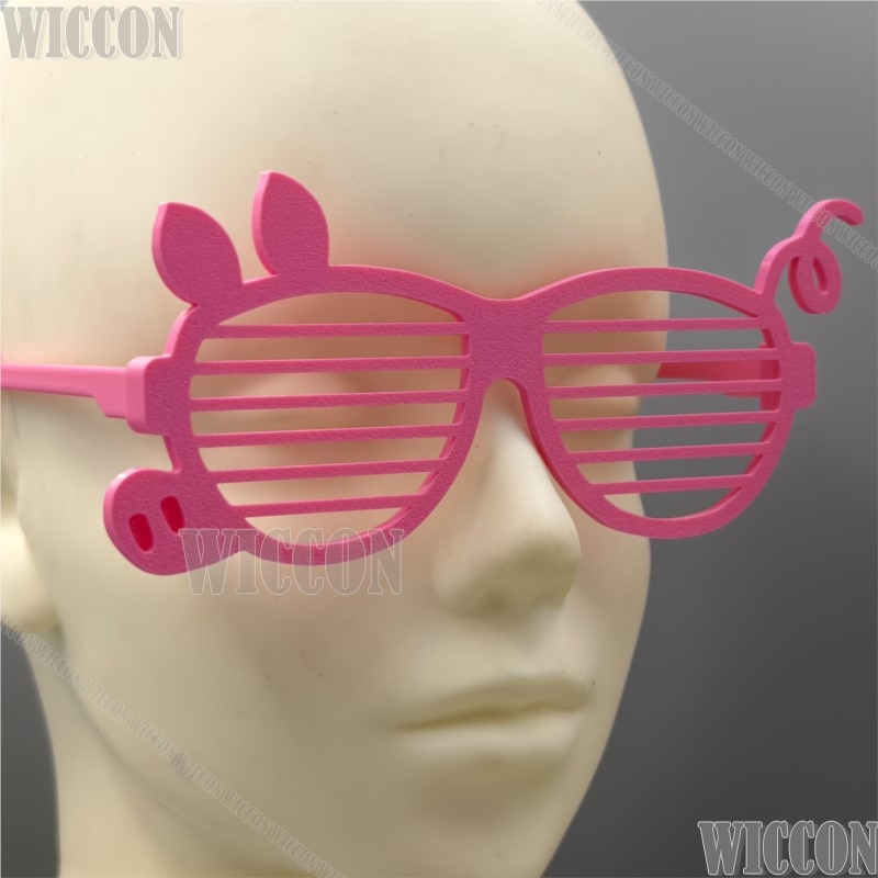 Pink Pig Glasses Kawaii Fox Ni - Men Accessories For Suit 评论和价格