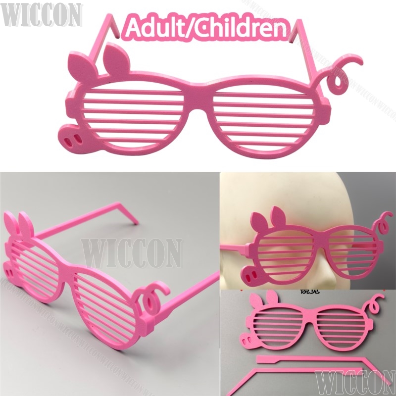 Pink Pig Glasses Kawaii Fox Ni - Men Accessories For Suit 评论和价格