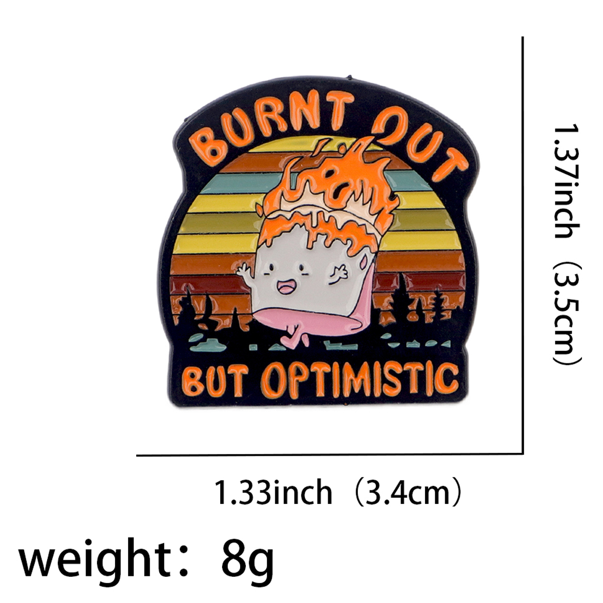 Fire Badges Enamel Pin Brooche - Men'S Accessories Backpack 评论和价格
