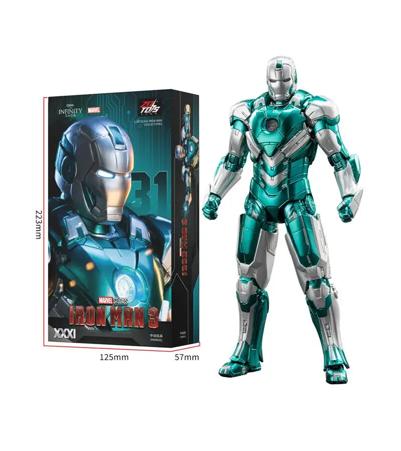 ZD Toys The Avengers Iron Man  - Men Accessories Mk 评论和价格