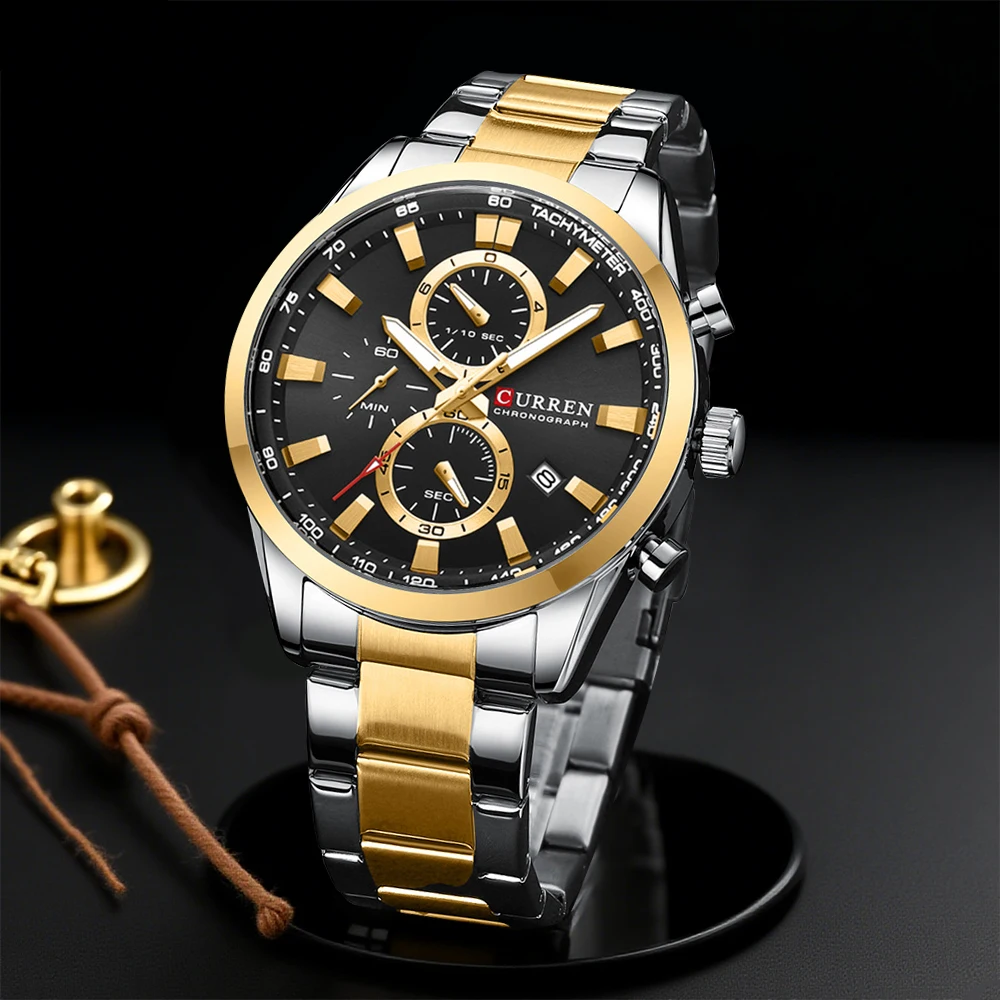 CURREN Casual Quartz Chrono Sp - Young Men'S Accessories 评论和价格