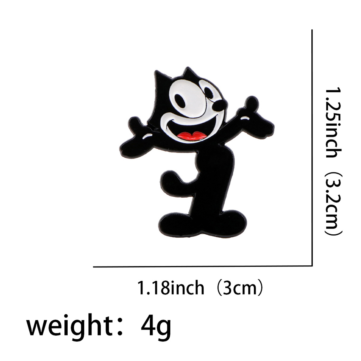 Cute Cartoon Animal Enamel Pin - Men'S Accessories Backpack 评论和价格