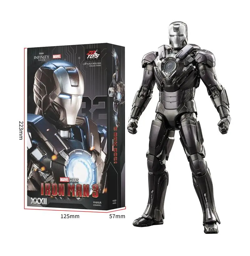 ZD Toys The Avengers Iron Man  - Men Accessories Mk 评论和价格