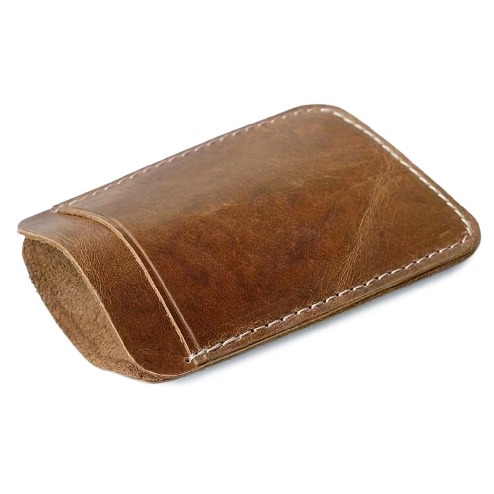 New Leather Genuine Leather Mo - Money Clip Slim 评论和价格