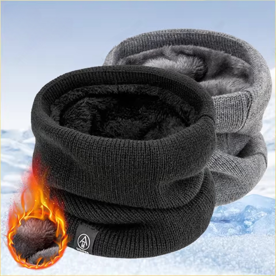 Winter Neck Warmer Scarf Fleec - Men'S Accessories For Christmas 评论和价格