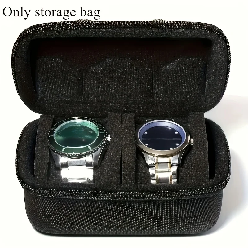 Hard-Shell 2 Slots Watch Trave - Men Accessories Organiser 评论和价格
