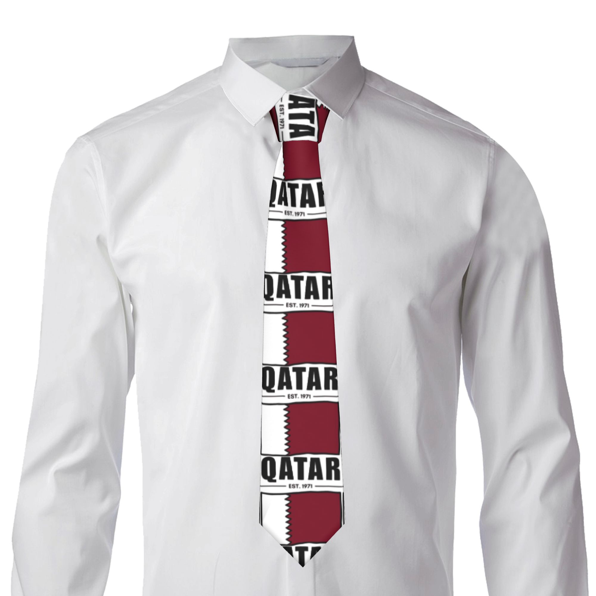 Qatar Est.1971 Hand Drawn Nati - Men Accessories Qatar 评论和价格