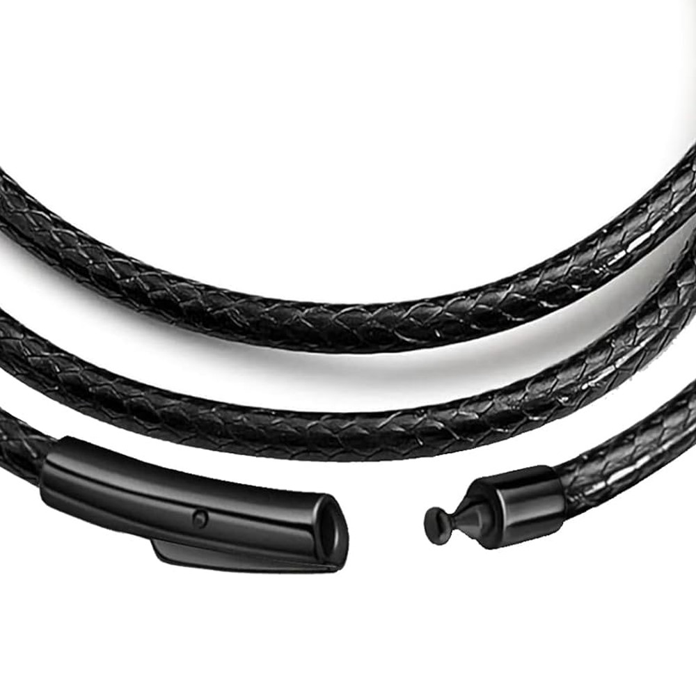 2MM/3MM 45/50/60cm Black Water - Men Accessories Chain 评论和价格