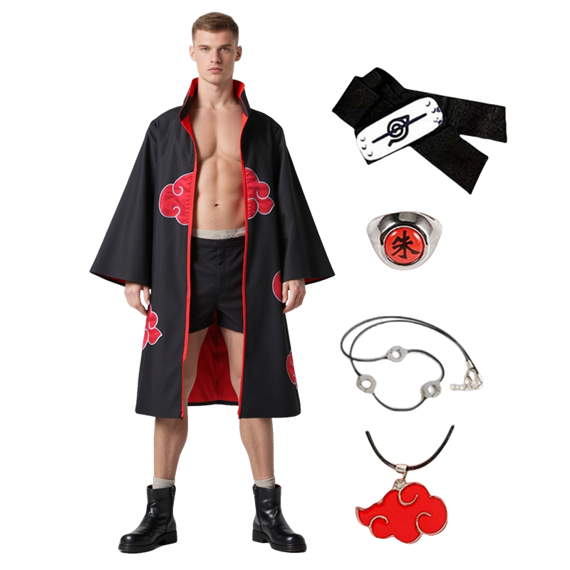 Men Anime Akatsuki Cosplay Cos - Young Men'S Accessories 评论和价格