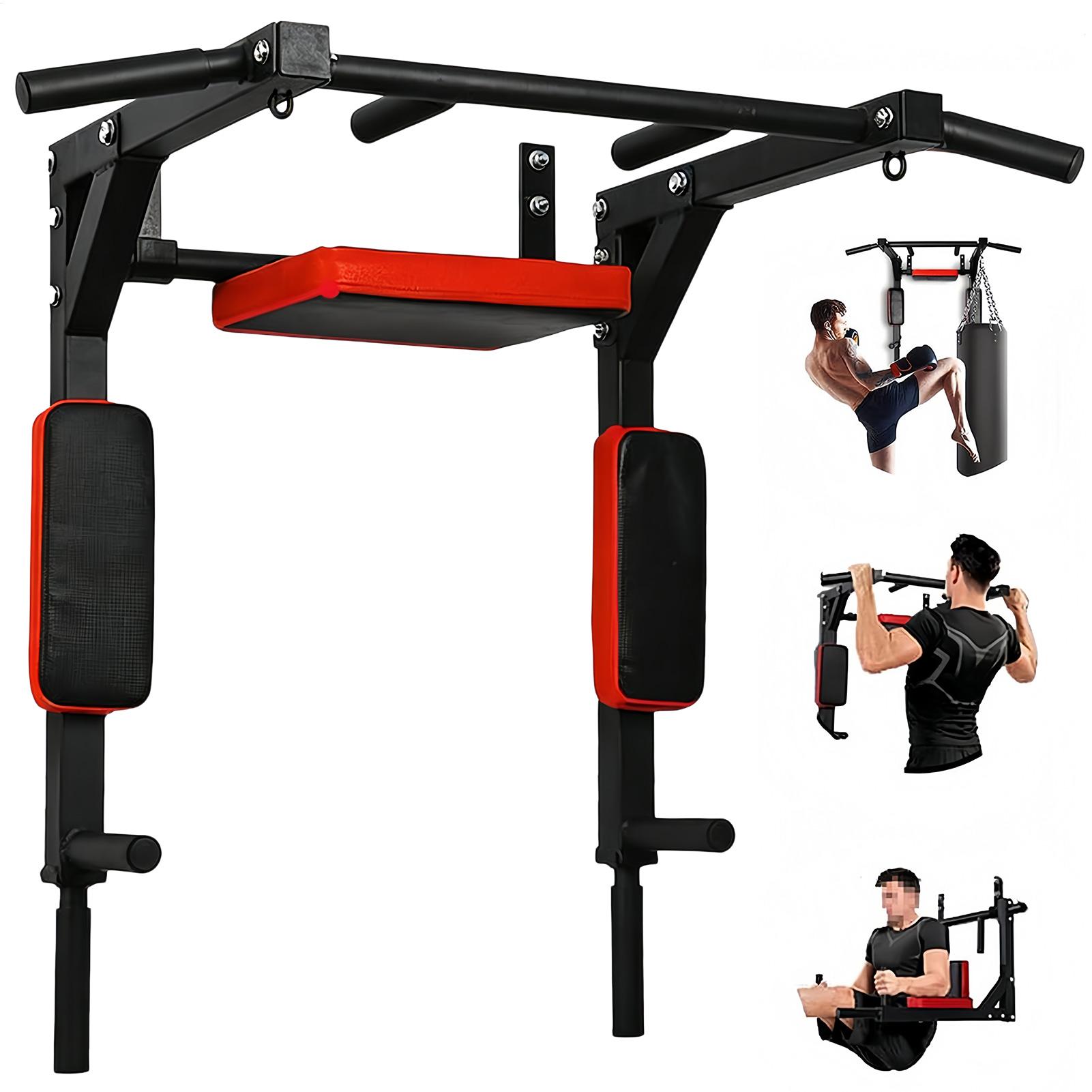 Wall-Mounted Pull-up Bar Fitne - Men Accessories Hand 评论和价格